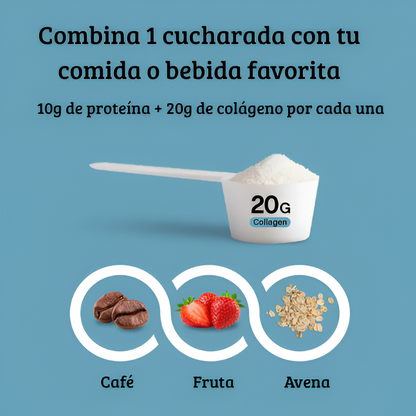 Zeyren™ - Colágeno en polvo con péptidos y proteína