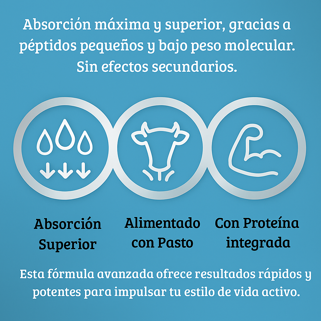 Zeyren™ - Colágeno en polvo con péptidos y proteína