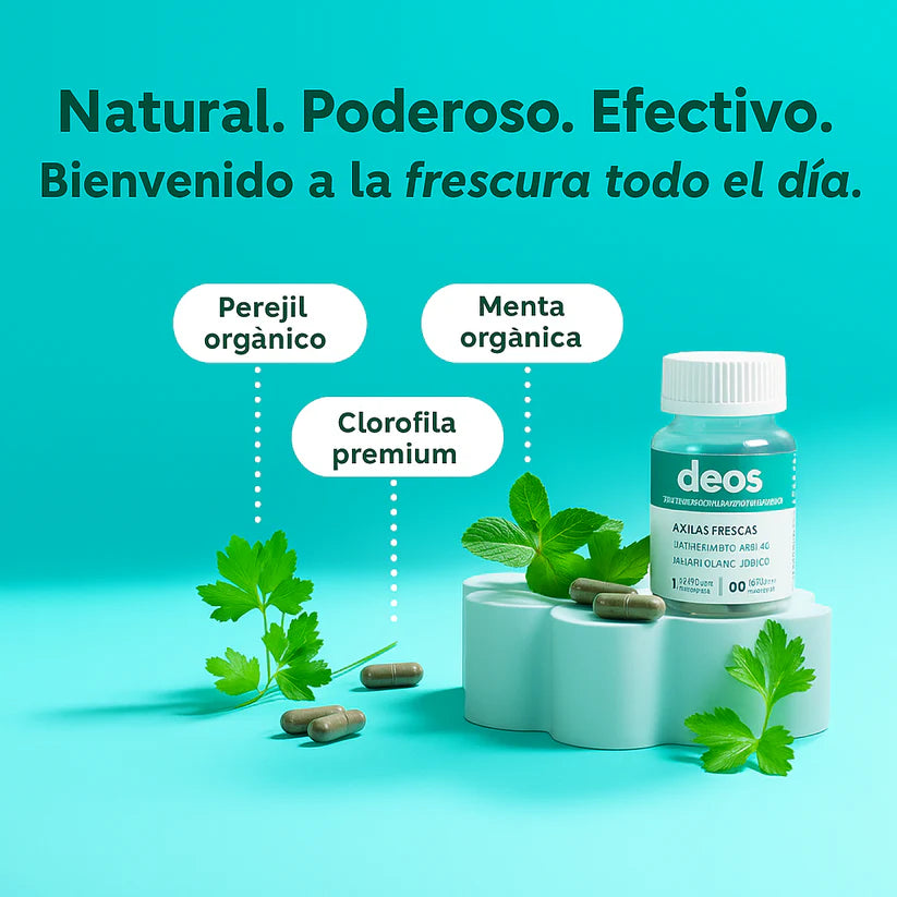 DEOS™ Suplemento Corporal – Adiós al mal olor