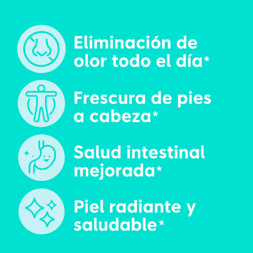 DEOS™ Suplemento Corporal – Adiós al mal olor