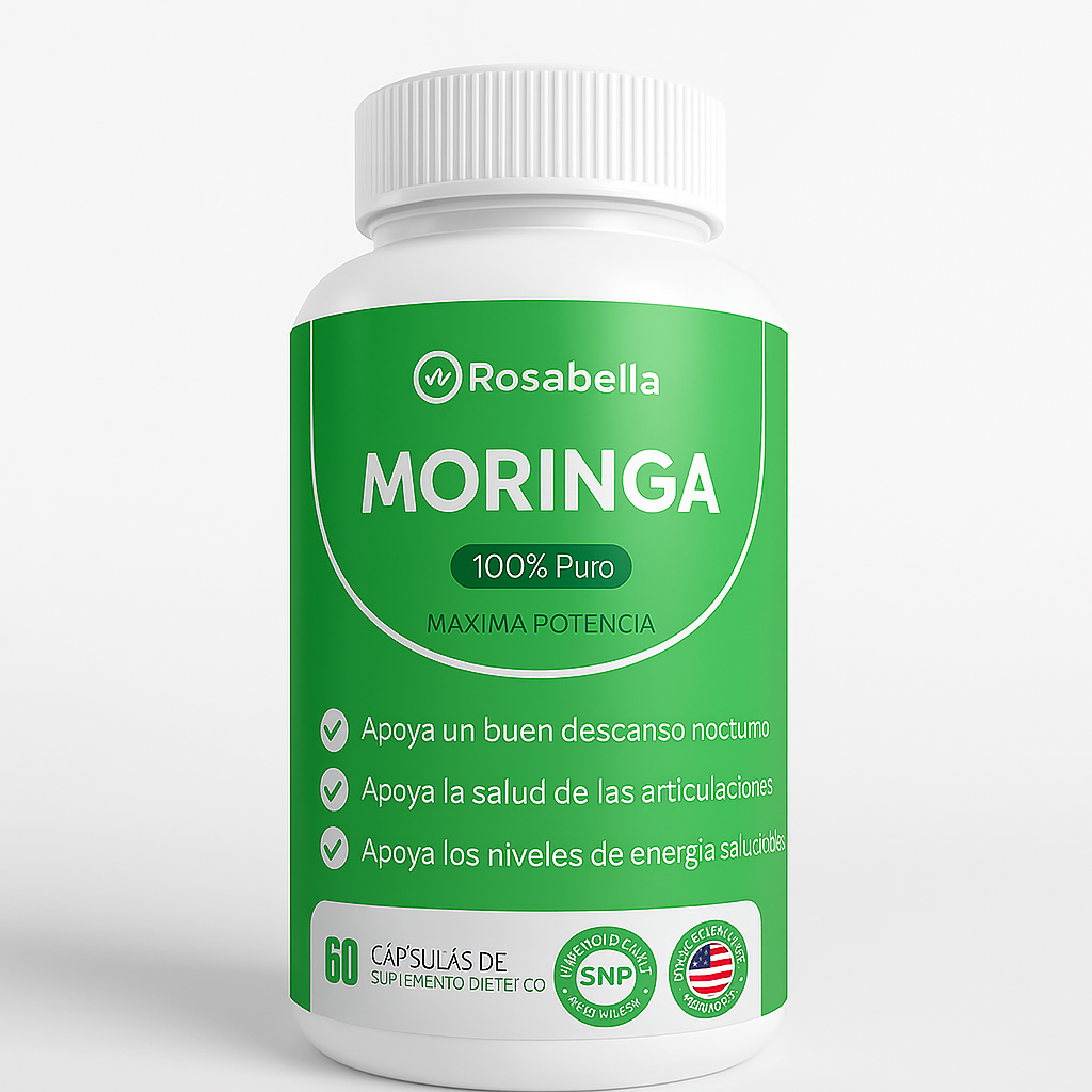 Cápsulas Rosabella Moringa: Reduce el cortisol de forma natural