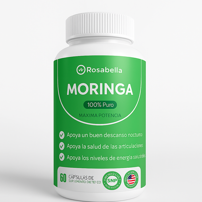 Cápsulas Rosabella Moringa: Reduce el cortisol de forma natural