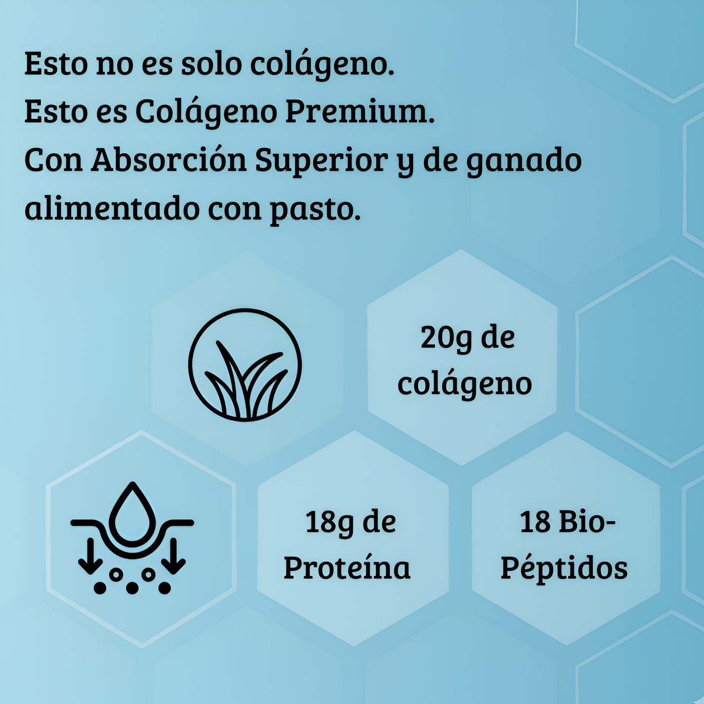 Zeyren™ - Colágeno en polvo con péptidos y proteína