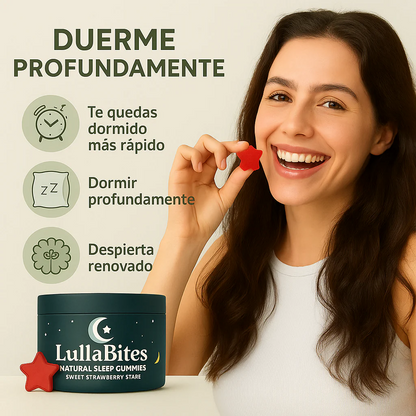 LullaBites™ Gomitas naturales para dormir