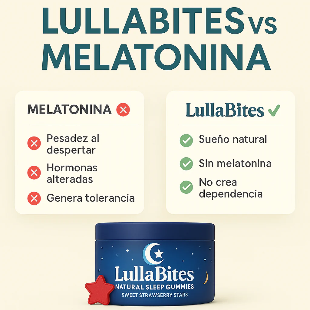 LullaBites™ Gomitas naturales para dormir
