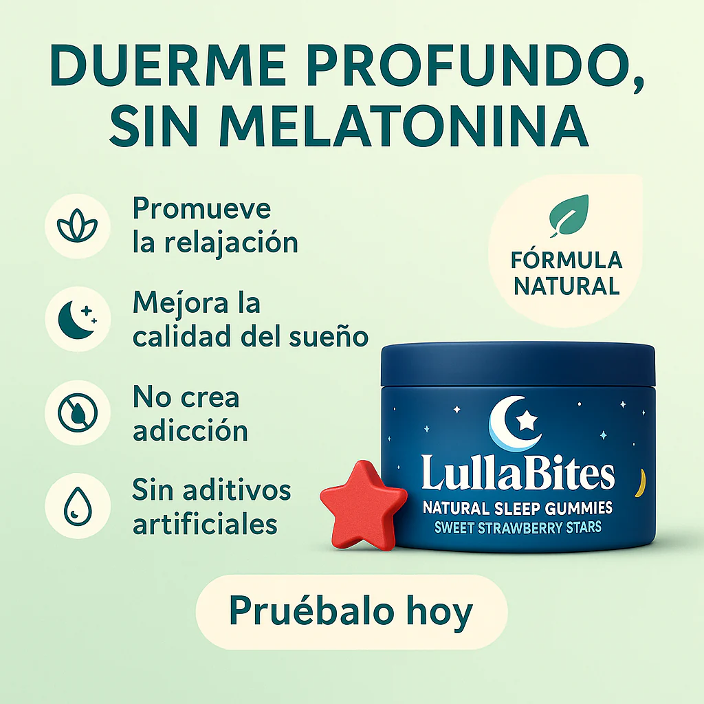 LullaBites™ Gomitas naturales para dormir