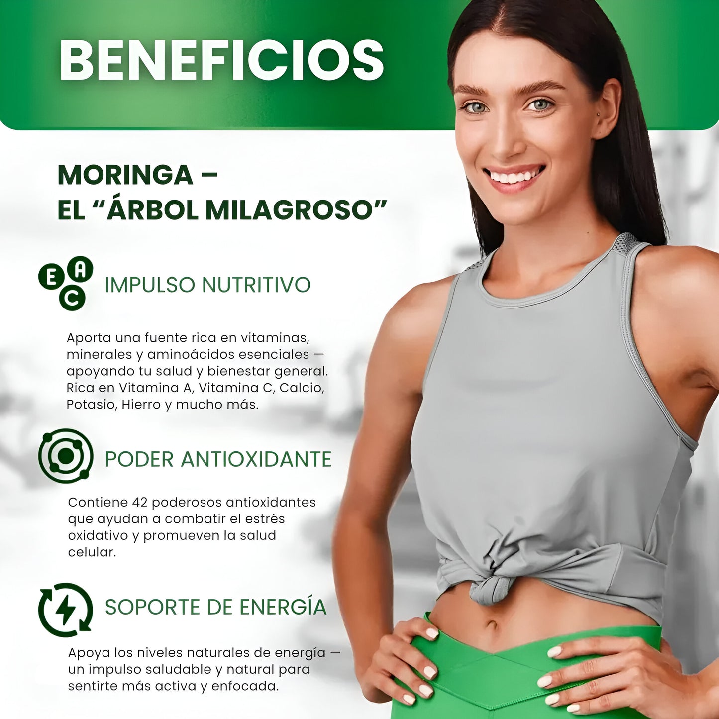 Cápsulas Rosabella Moringa: Reduce el cortisol de forma natural