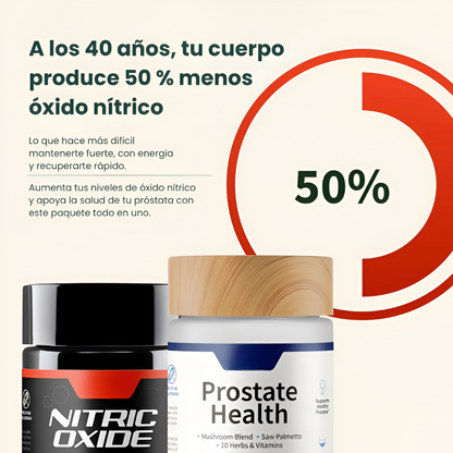 Pack Masculino: Mejora tu próstata y aumenta tu energía sin esfuerzo