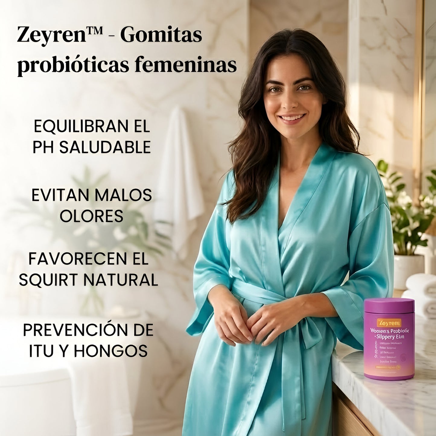 Zeyren™ - Gomitas probióticas femeninas
